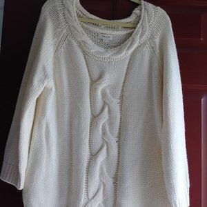 Taylor & Sage Sweater - Cream XL